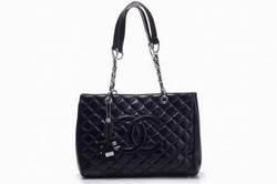 Best Chanel Lambskin Leather Shoulder Bags 14607 Black On Sale